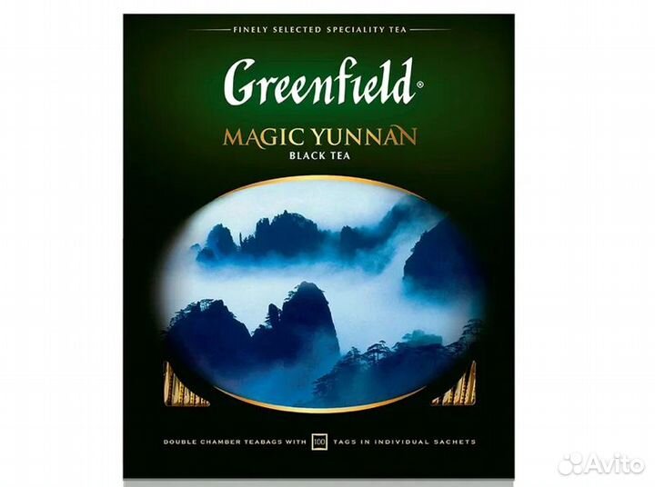 Чай greenfield 100 пакетиков в ассортименте