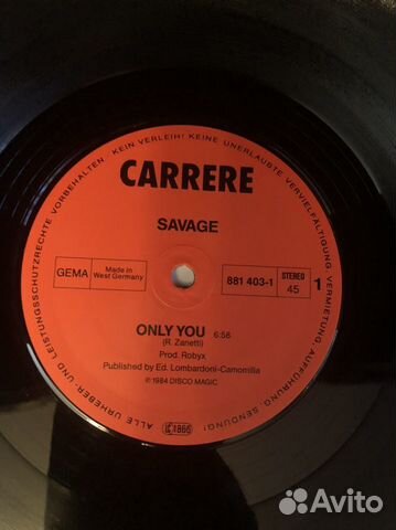 Savage Only You LP