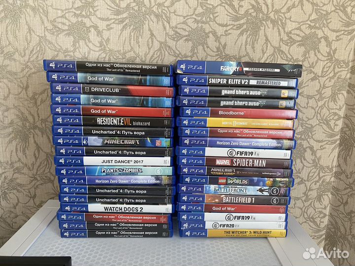 Диски на ps4