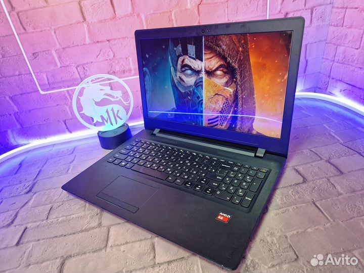 Ноутбук Lenovo AMD A8 8Gb SSD + 1Tb 15.6