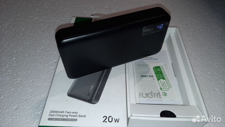 Внешний аккумулятор \ Powerbank Ugreen 20000mAh