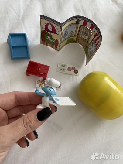 Игрушки из киндера /макдональса