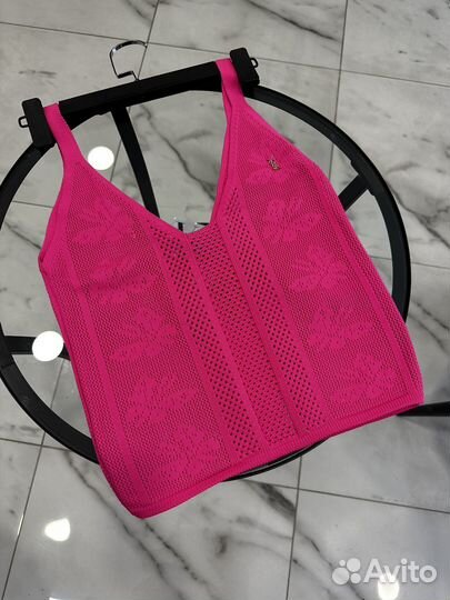 Вязаный топ