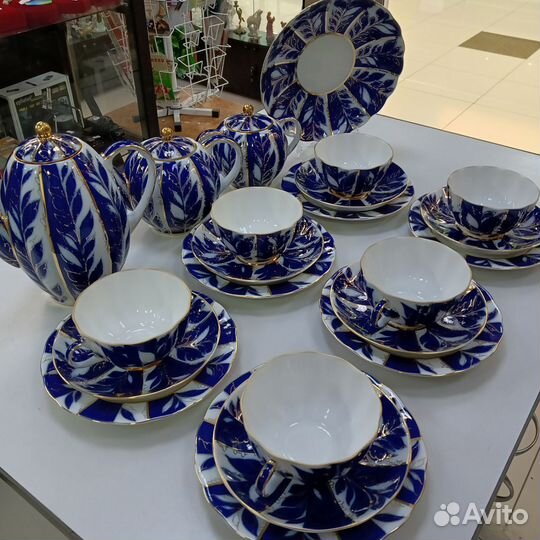 Чайный сервиз «Зимний вечер» лфз