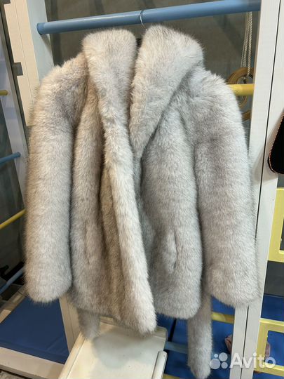 Шуба новая эко мех под песец люкс