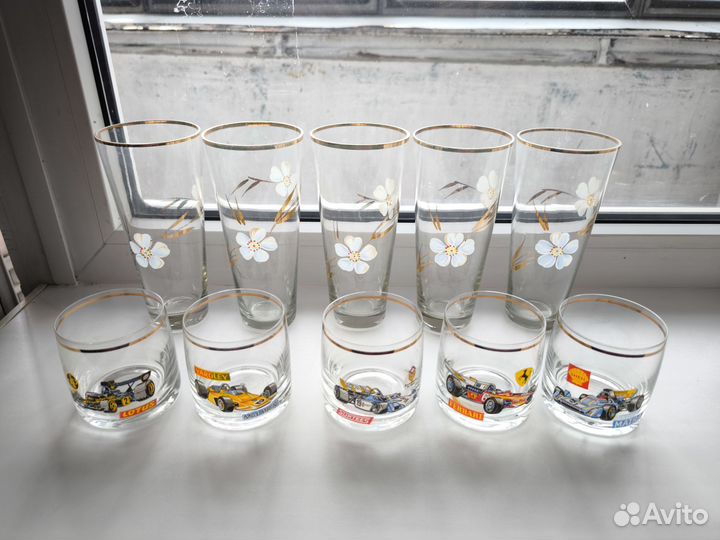 Стопки стаканы рюмки стекло