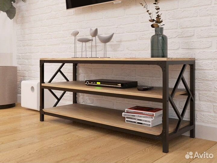 Металлические подставки, тумбы в стиле Лофт