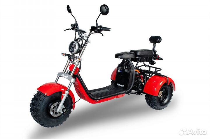 Электроскутер Minako Rex 3000W Красный