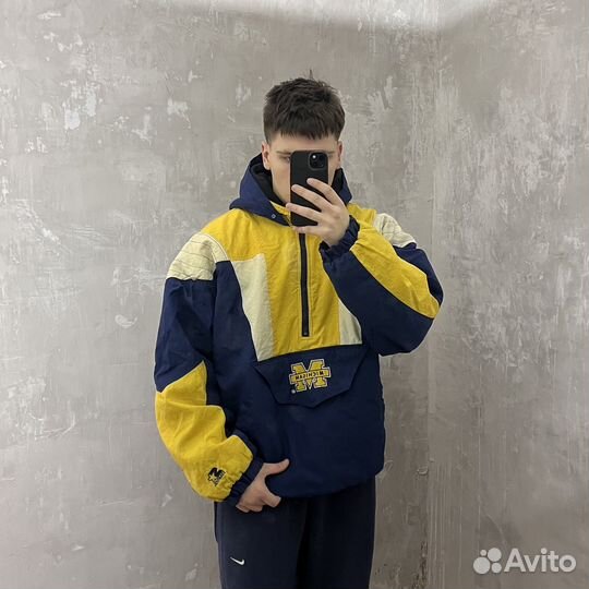 Утепленный анорак Starter Michigan vintage