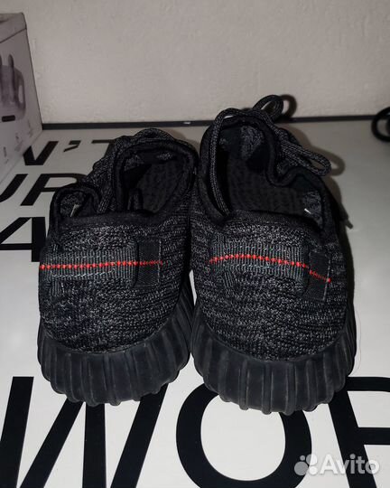 Кроссовки Yeezy boost черные 44