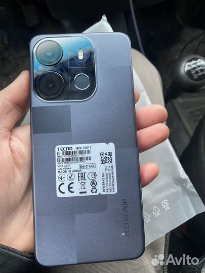 TECNO Pop 7, 2/64 ГБ