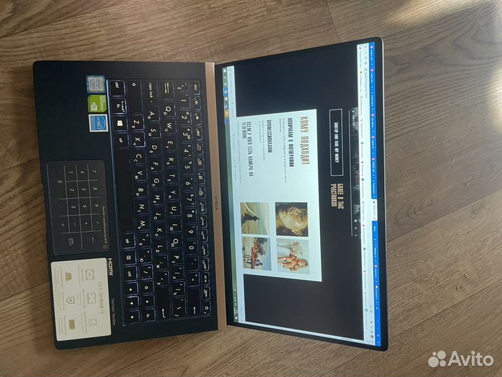 Asus Zenbook 14 с Windows 11 (512Gb/8Gb/2Gb/3.1Гц)