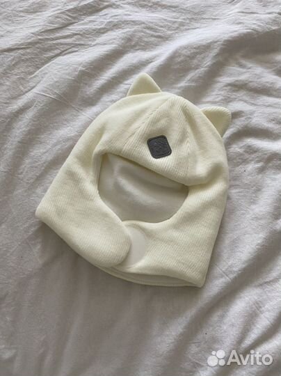 Шапка шлем детская зимняя