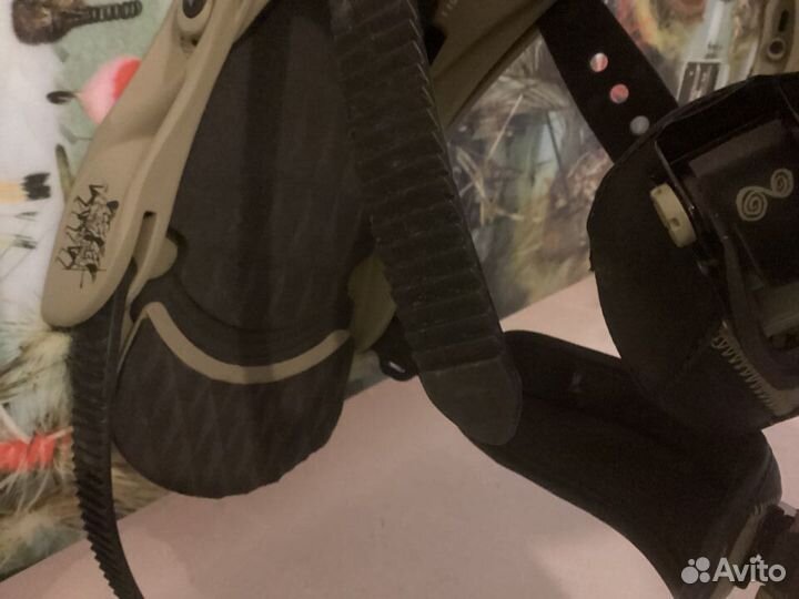 Крепления для сноуборда burton cobra shark m