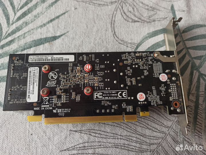 Видеокарта Palit GeForce GT 1030 2048 мб gddr5