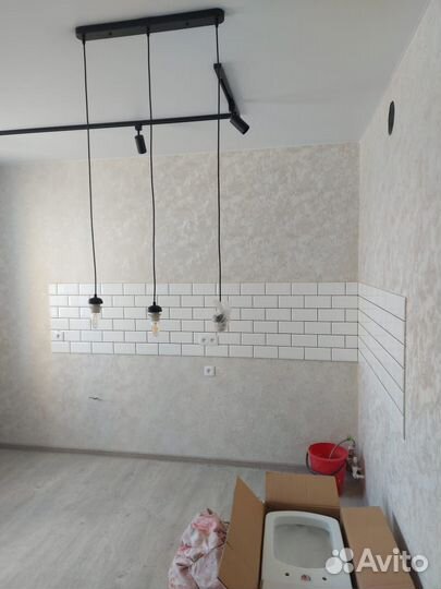 Поклейка обоев.Подготовка стен.Все районы