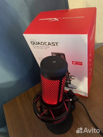 Игровой микрофон для пк HyperX Quadcast