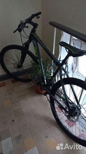 Продаю велосипед Sitis one on610 черно-зелёный