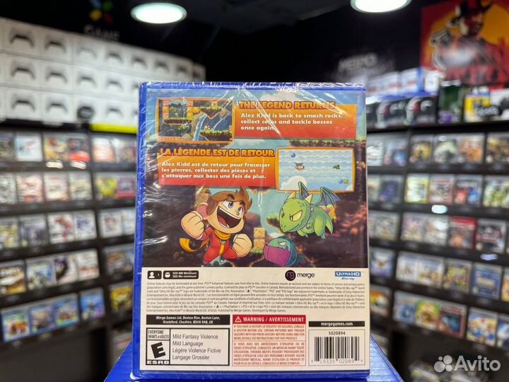 Alex Kidd in Miracle World DX (Русская версия) PS5