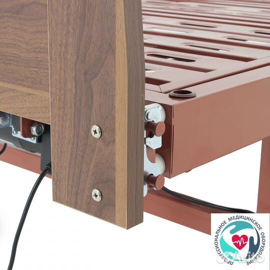 Медицинская кровать электро+механика удлиненная