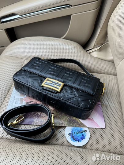 Сумка женская Fendi Baguette Black
