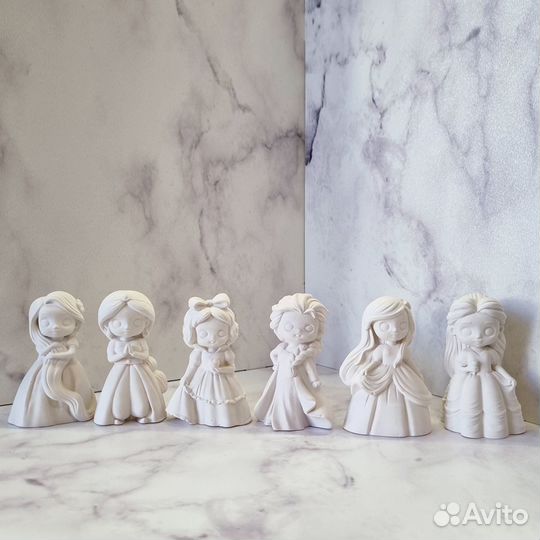 Наборы 3D фигурок для раскрашивания 