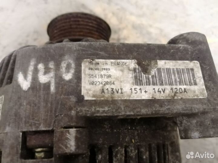 Генератор Volvo 850 S40, S70, V40, V70, 960