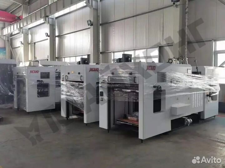 Станок для высечки и загибки картона Jiguo MY-800H