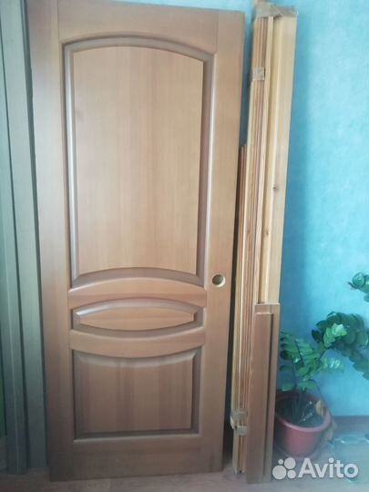 Новая дверь из массива 200*80 см