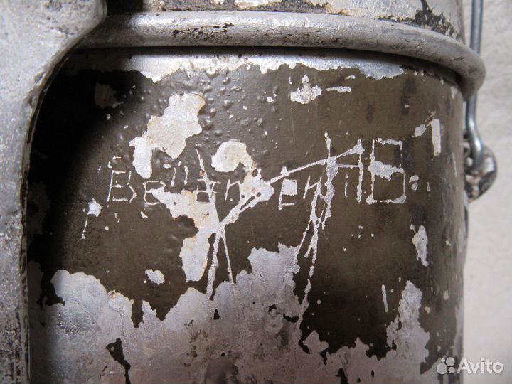 Подписной немецкий котелок на клеймах fwbn39