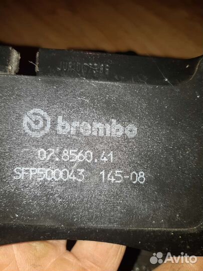 Тормозные колодки brembo SFP500043 на рейндж ровер