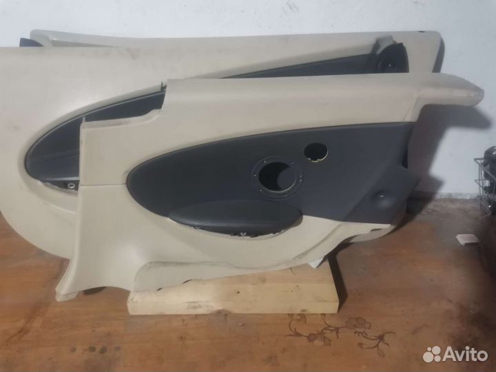 Дверные карты E63 BMW обивка