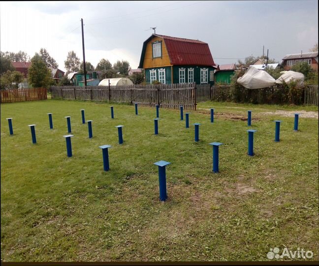 Сваи для бани
