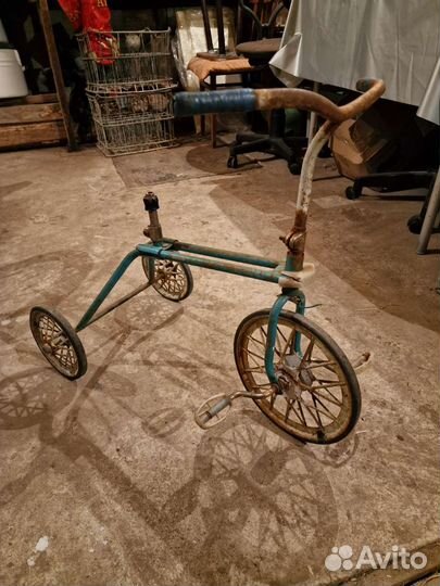 Детский велосипед СССР