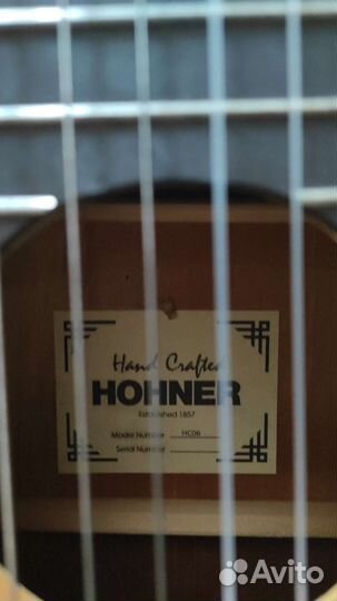 Гитара акустическая Hohner HC06 + чехол