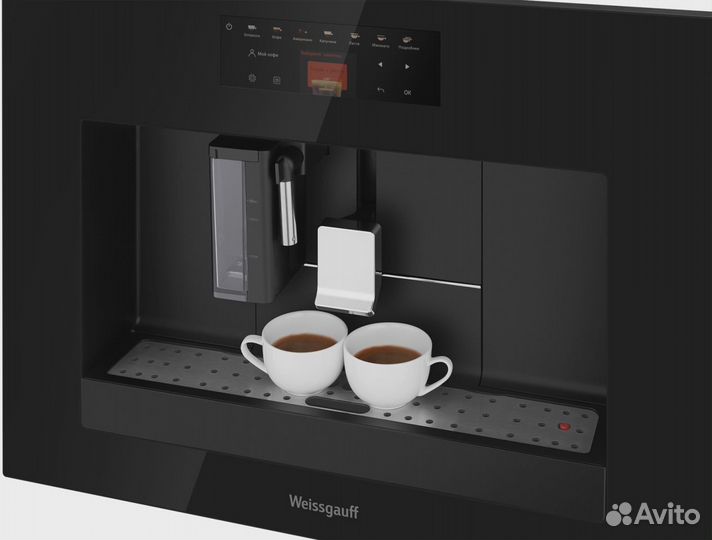 Кофемашина Weissgauff wcmi-576 Touch Cappuccino черный