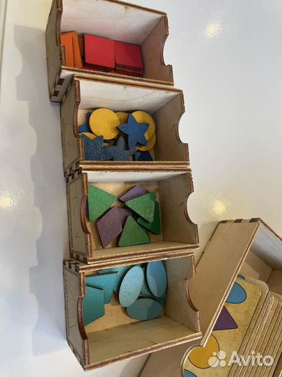 Конструктор деревянный