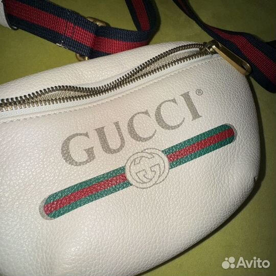 Поясная сумка gucci унисекс