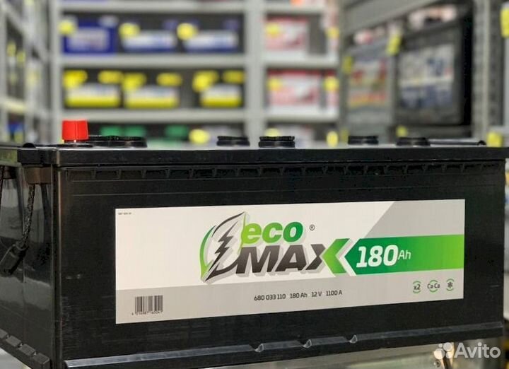 Аккумулятор новый eсo MAX 180 Ач