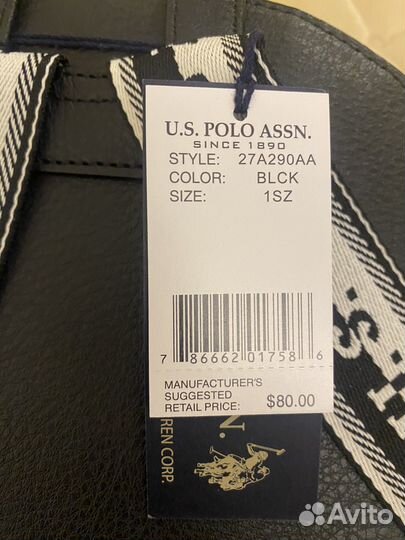 Рюкзак US polo assn новый оригинал из США