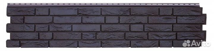 Фасадные панели Grand Line Я-Фасад Демидовский Кирпич Уголь