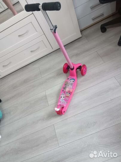 Самокат детский трехколесный