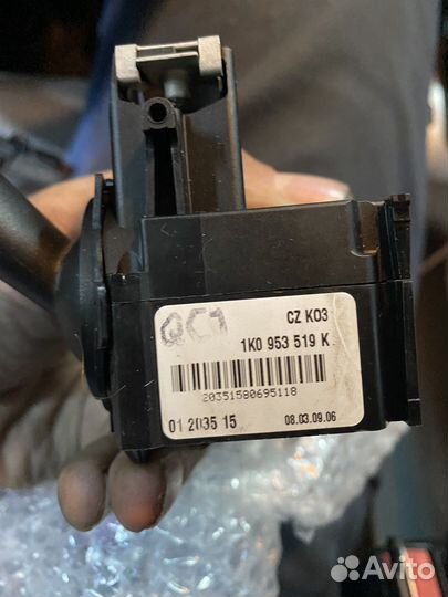 Переключатель дворников volksvagen jetta 5