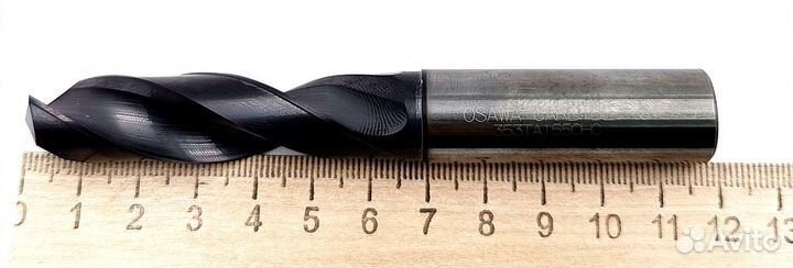 Сверло твердосплавное d15,5 с покрытием ц/х (353TA