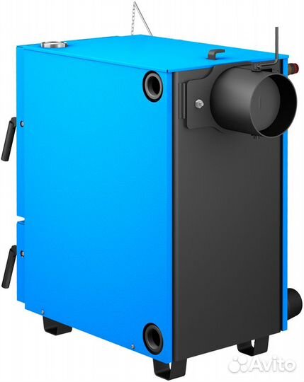 Котел стэн Кобальт-35 без тэнб твердотопливный