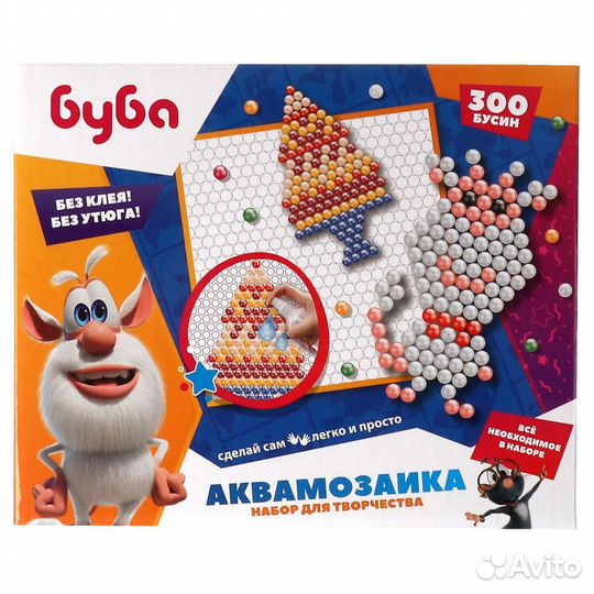Аквамозайка Буба 300 бусин