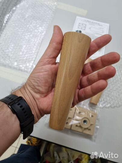 Мебельные деревянные ножки бук