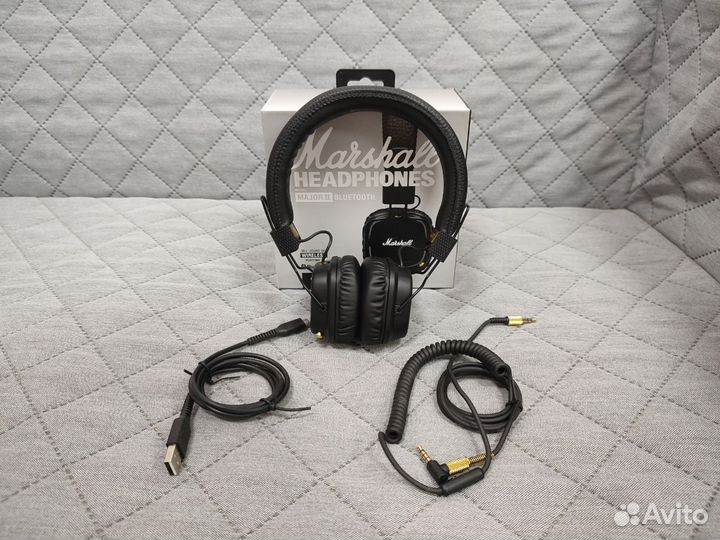Новые Наушники Marshall Major II (bluetooth)
