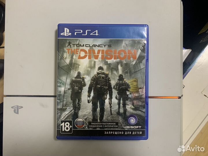 Диск с tom clancy's PS 4