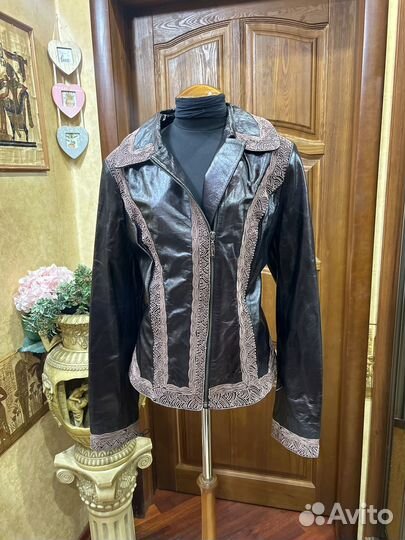 Кожаная куртка италия